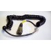 CLANSMAN 7PM COILED REPLACEMENT AUDIO CABLE PPT HANDSET ETC.